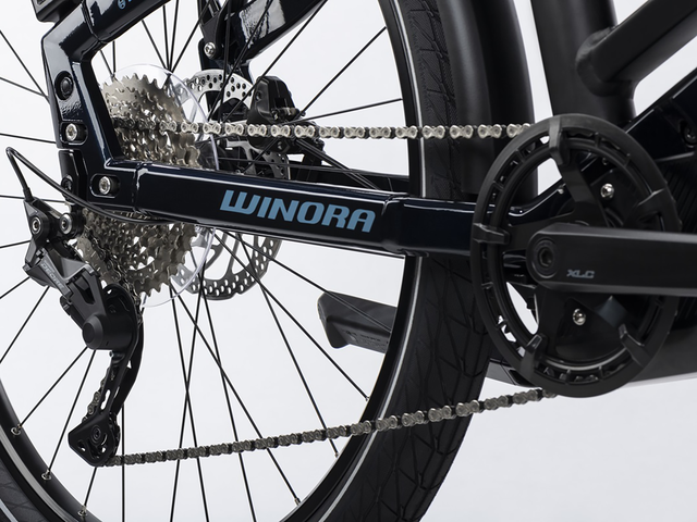 Bicicletta elettrica WINORA Yakun 10 low step i750Wh 10-vel. Deore 2022