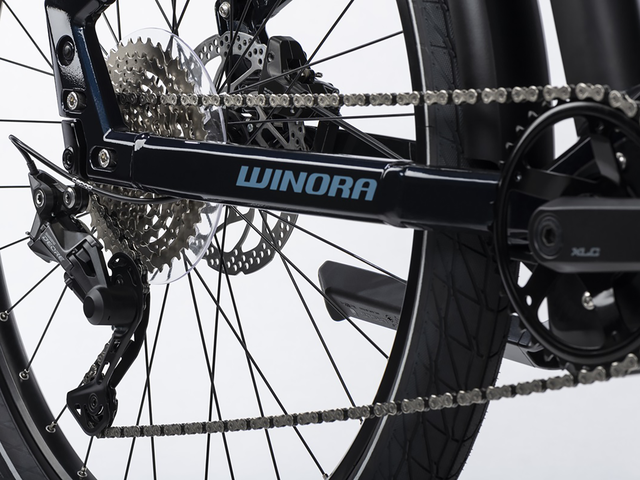 Bicicletta elettrica WINORA Yakun 10 unisex i750Wh 10-vel. Deore 2022